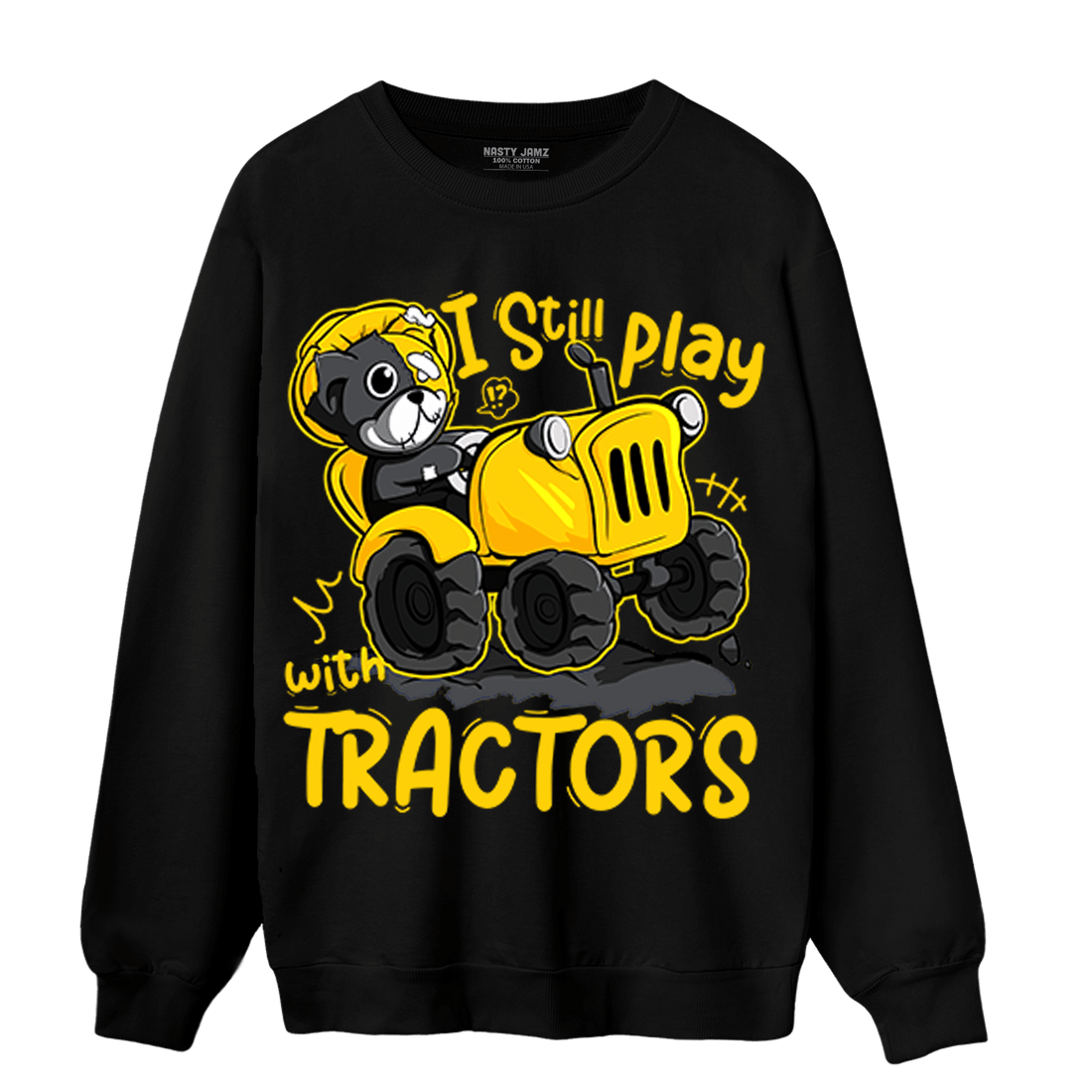 Thunder 4s Sweatshirt Match Play With Tractors BER - NastyJamz