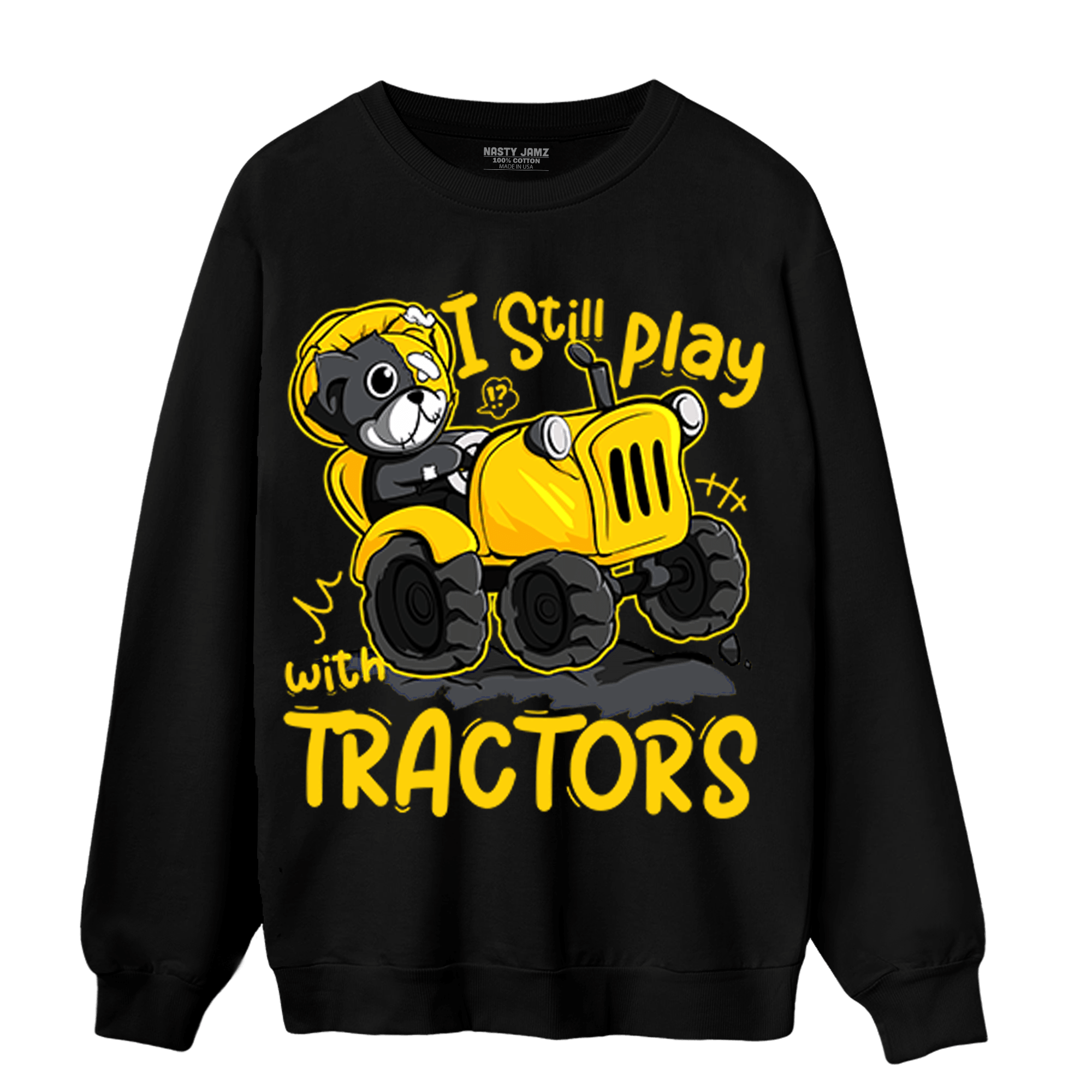 Thunder 4s Sweatshirt Match Play With Tractors BER - NastyJamz