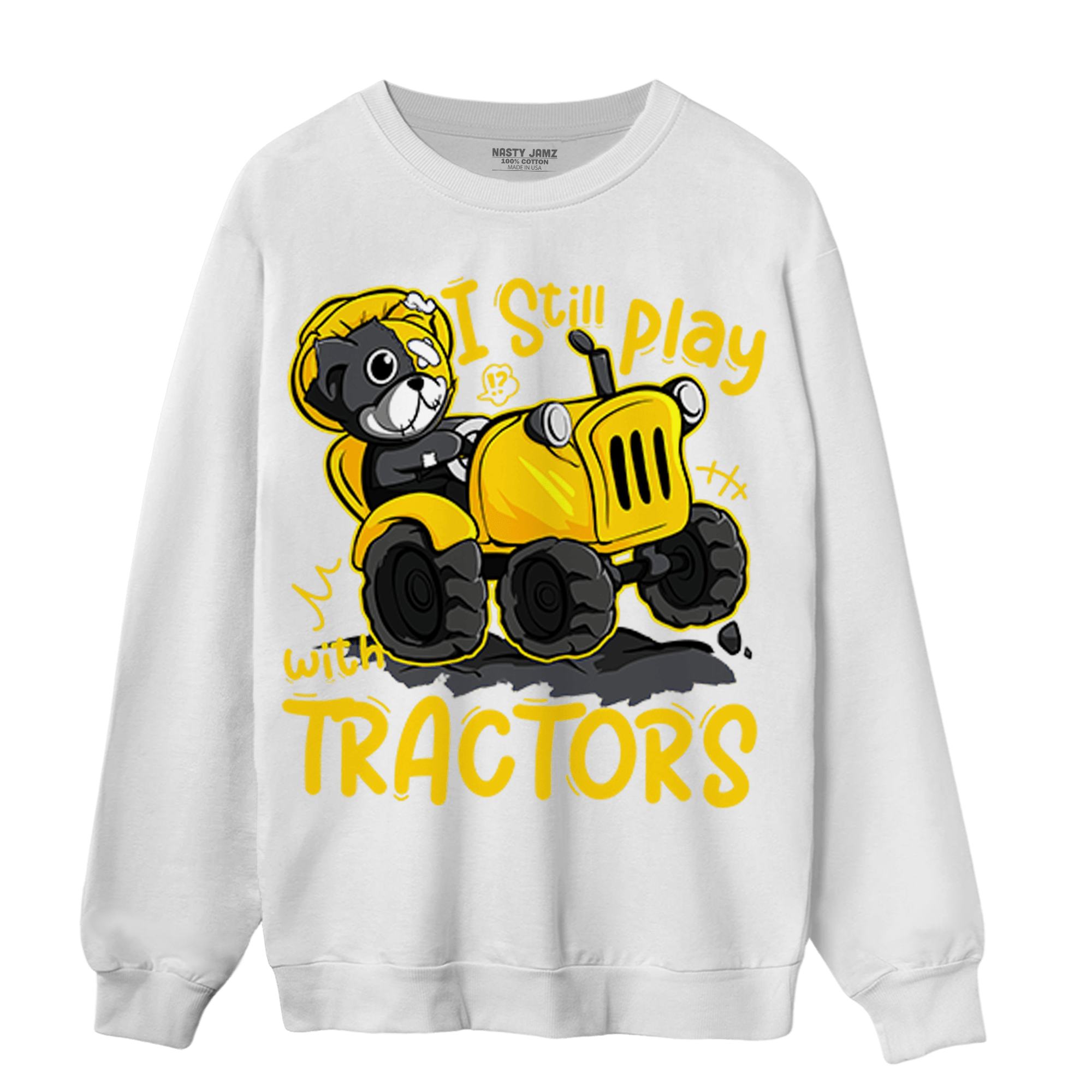 Thunder 4s Sweatshirt Match Play With Tractors BER - NastyJamz