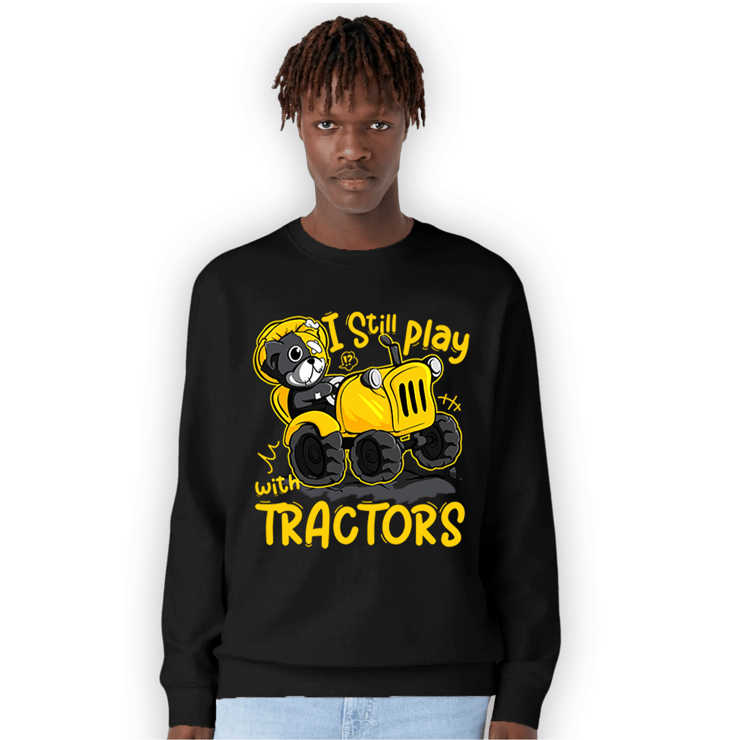 Thunder 4s Sweatshirt Match Play With Tractors BER - NastyJamz