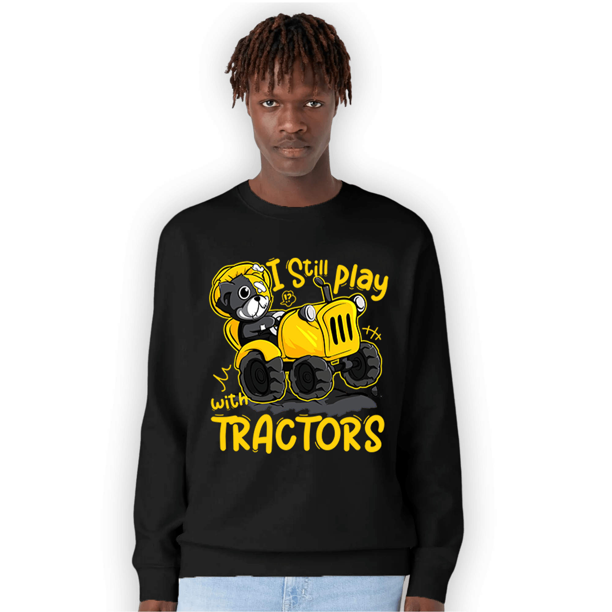Thunder 4s Sweatshirt Match Play With Tractors BER - NastyJamz