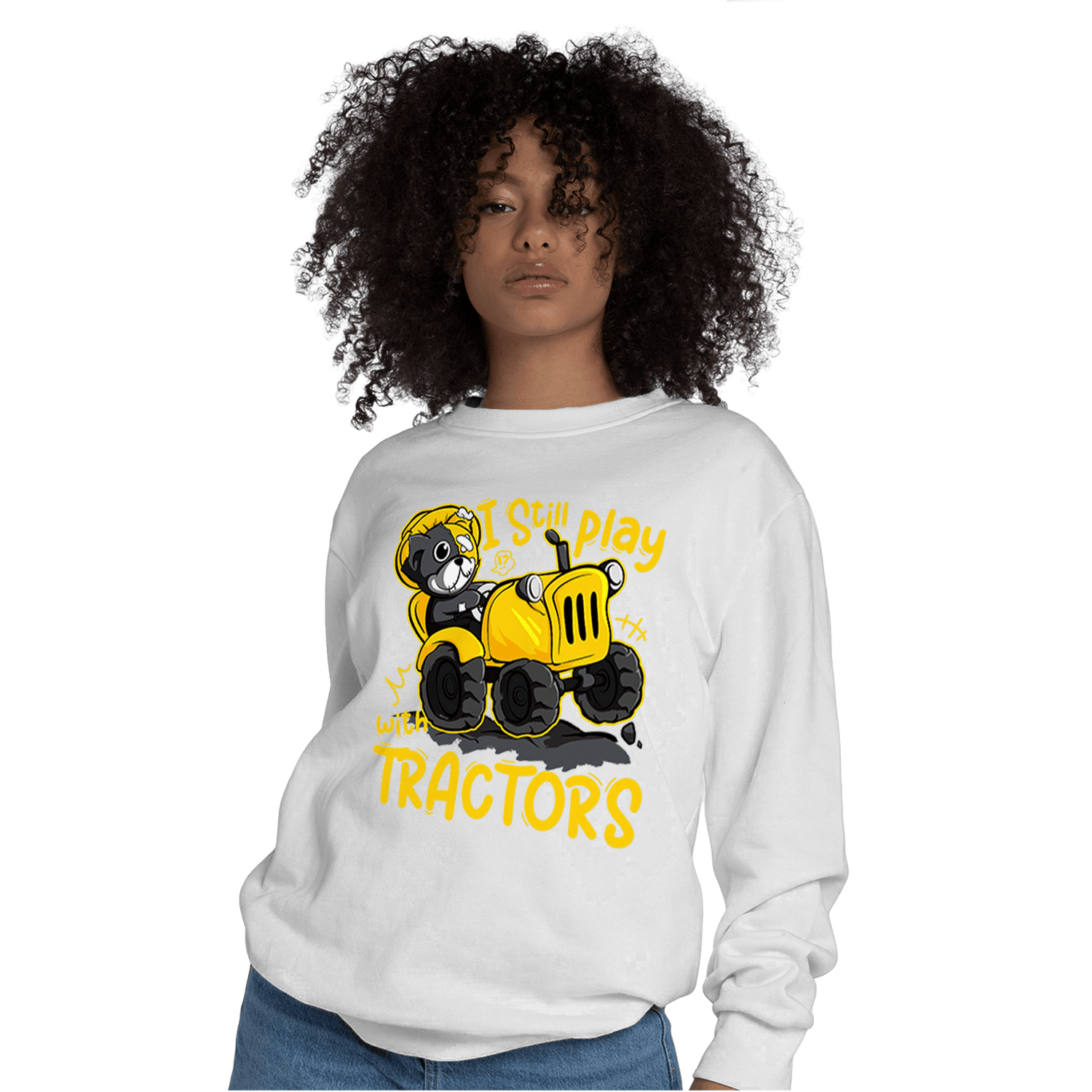 Thunder 4s Sweatshirt Match Play With Tractors BER - NastyJamz