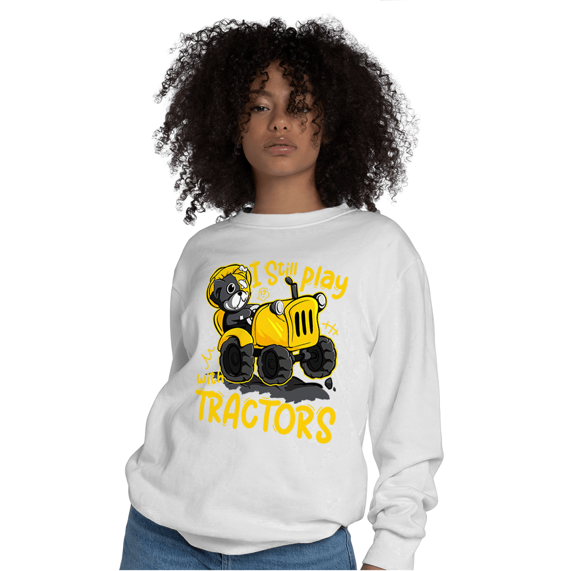 Thunder 4s Sweatshirt Match Play With Tractors BER - NastyJamz