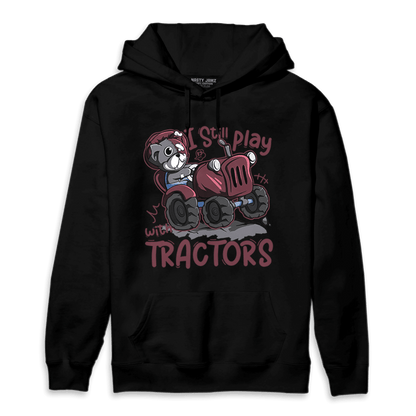 Burgundy 5s Hoodie Match Play With Tractors BER - NastyJamz