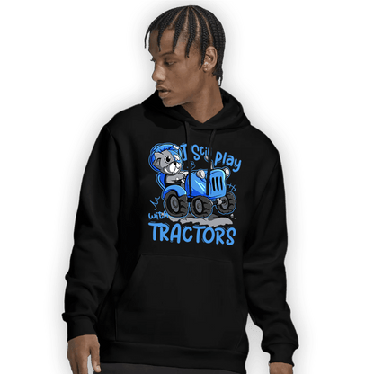 University Blue 5s Hoodie Match Play With Tractors BER - NastyJamz