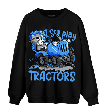 University Blue 5s Sweatshirt Match Play With Tractors BER - NastyJamz