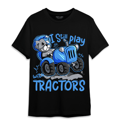 University Blue 5s T Shirt Match Play With Tractors BER - NastyJamz