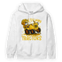 Yellow Ochre 6s Hoodie Match Play With Tractors BER - NastyJamz