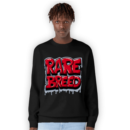 Cherry 11s Sweatshirt Match Rare Breed - NastyJamz