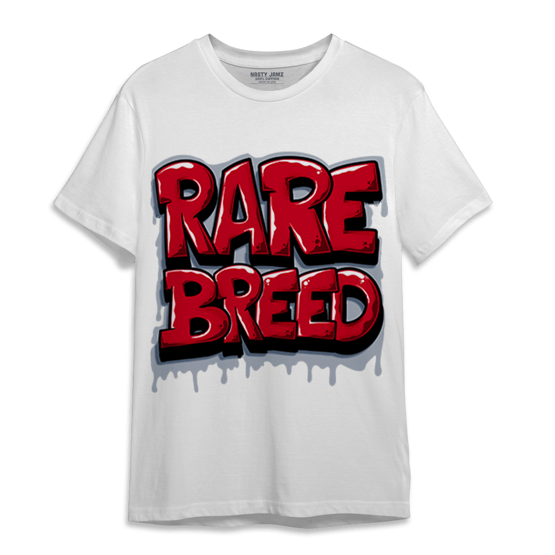 Cherry 11s T Shirt Match Rare Breed - NastyJamz