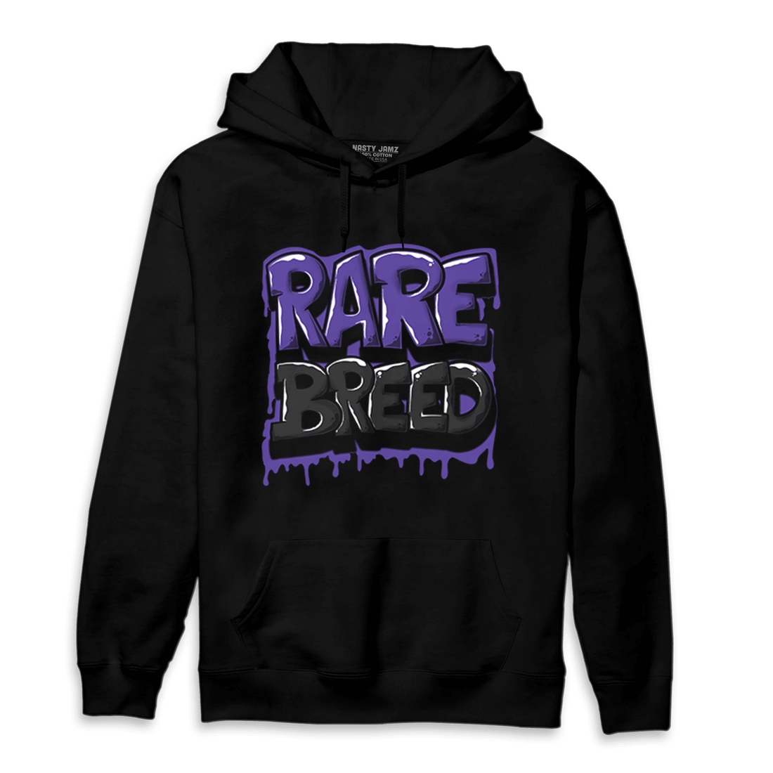 Field Purple 12s Hoodie Match Rare Breed - NastyJamz