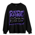Field Purple 12s Sweatshirt Match Rare Breed - NastyJamz