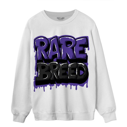 Field Purple 12s Sweatshirt Match Rare Breed - NastyJamz