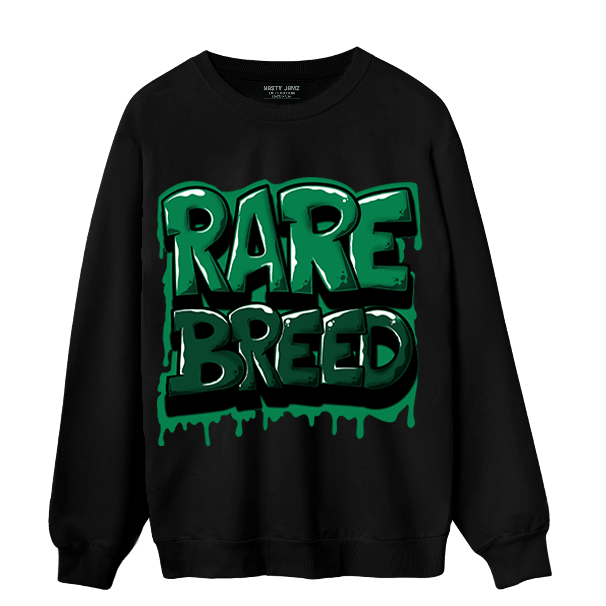 Celtic Lucky Green 1s Sweatshirt Match Rare Breed - NastyJamz