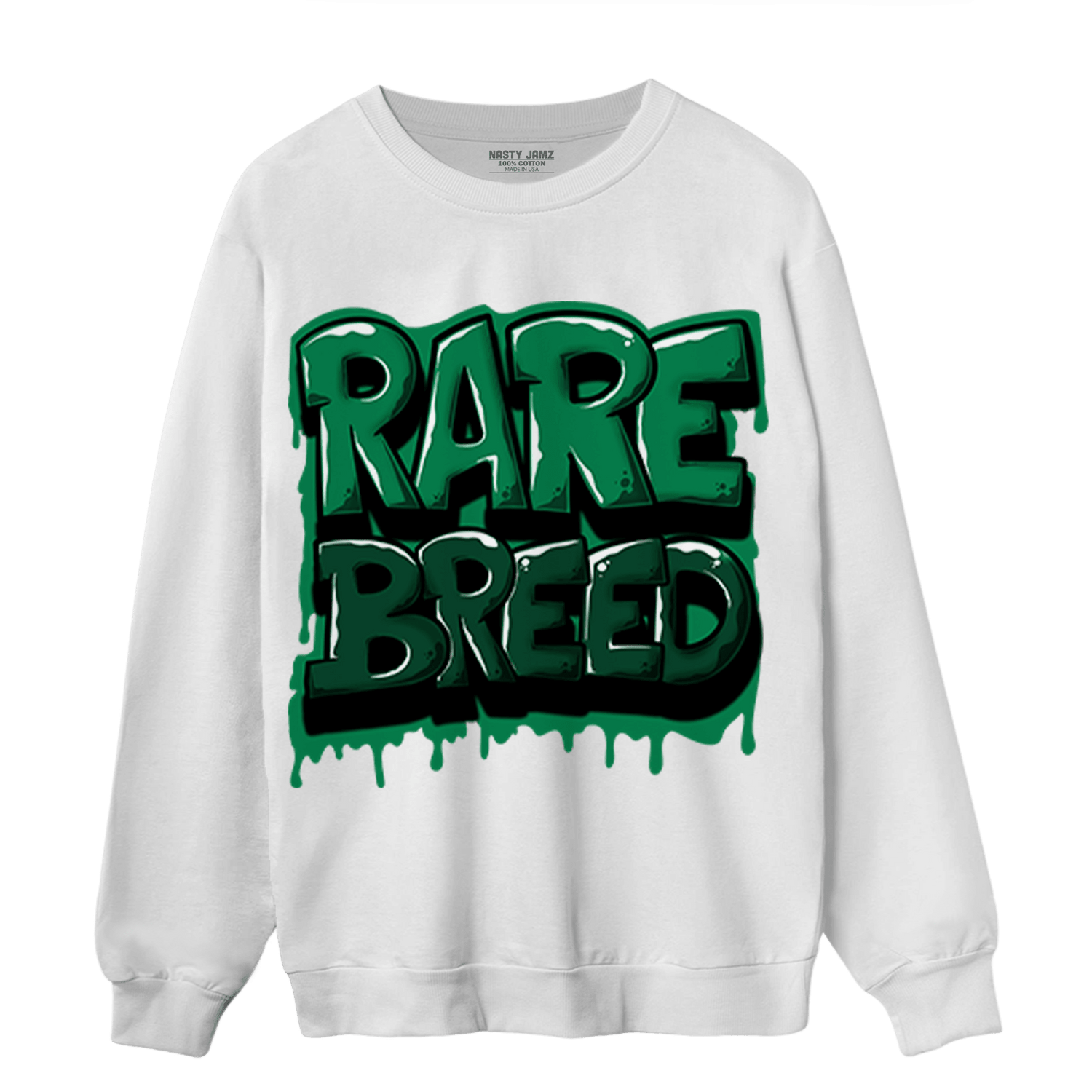 Celtic Lucky Green 1s Sweatshirt Match Rare Breed - NastyJamz