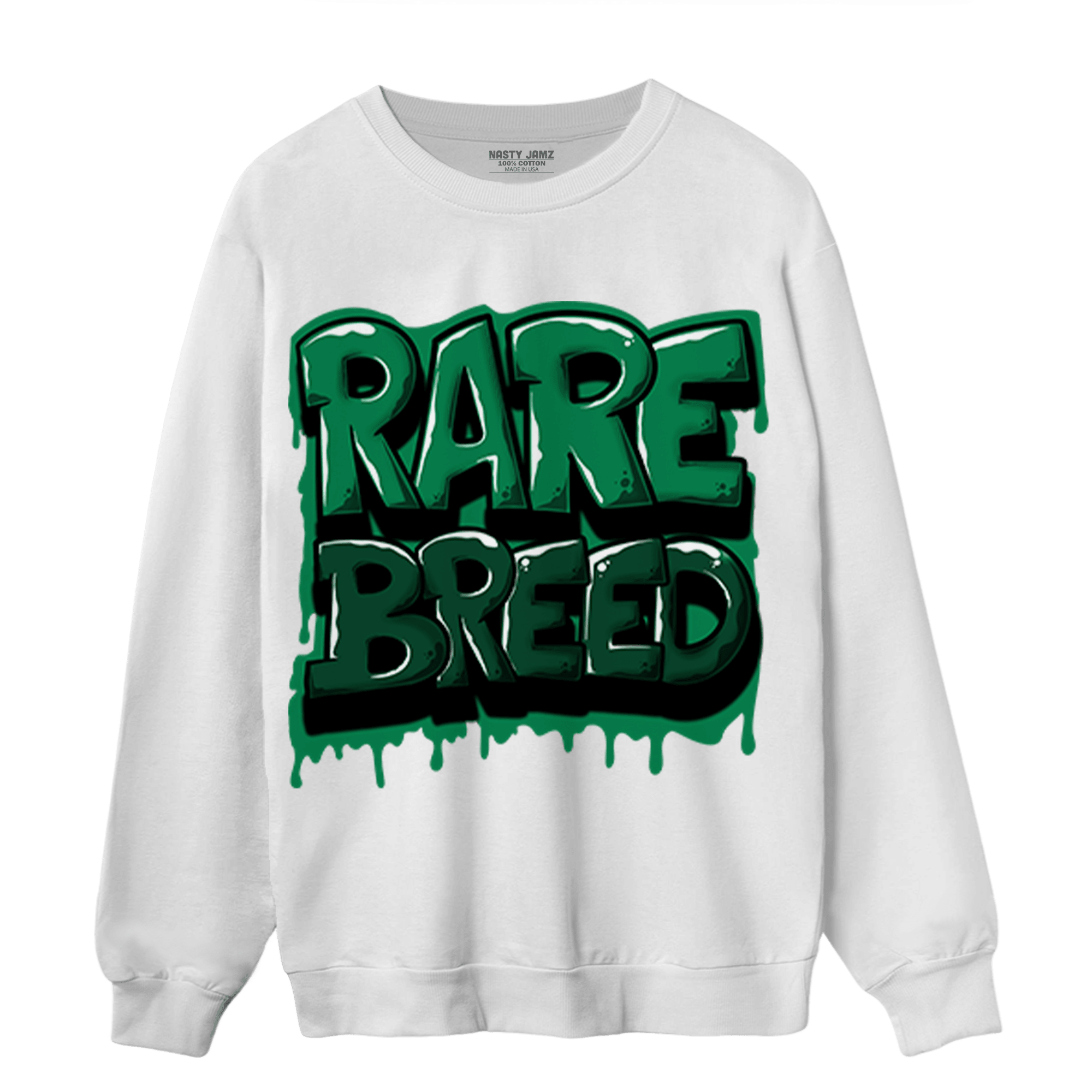 Celtic Lucky Green 1s Sweatshirt Match Rare Breed - NastyJamz