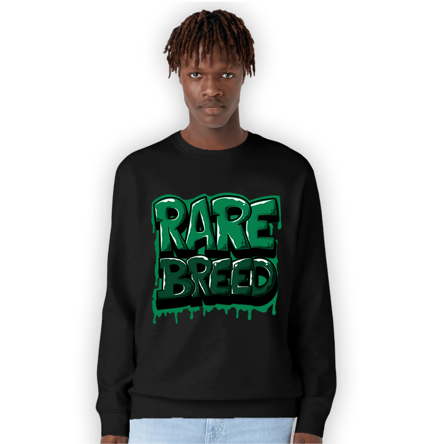 Celtic Lucky Green 1s Sweatshirt Match Rare Breed - NastyJamz