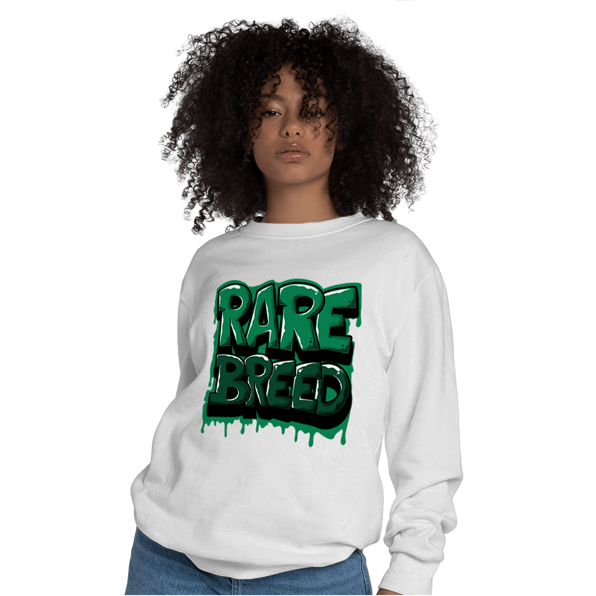 Celtic Lucky Green 1s Sweatshirt Match Rare Breed - NastyJamz