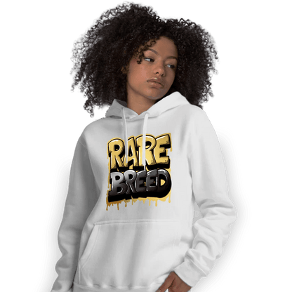 Mid SE Black Gold 1s Hoodie Match Rare Breed - NastyJamz