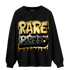 Mid SE Black Gold 1s Sweatshirt Match Rare Breed - NastyJamz
