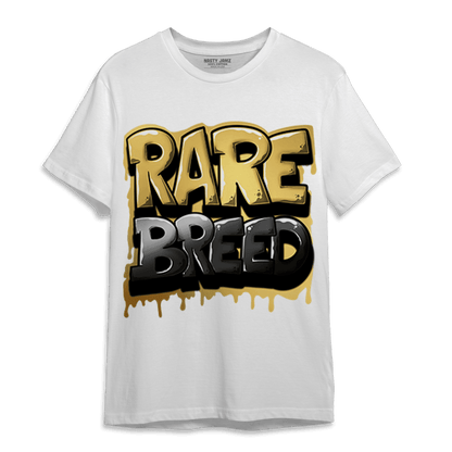 Mid SE Black Gold 1s T Shirt Match Rare Breed - NastyJamz