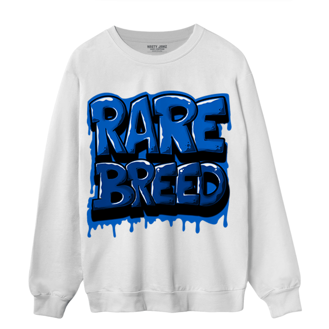 Royal Reimagined 1s Sweatshirt Match Rare Breed - NastyJamz