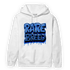 University Blue Toe 1s Hoodie Match Rare Breed - NastyJamz