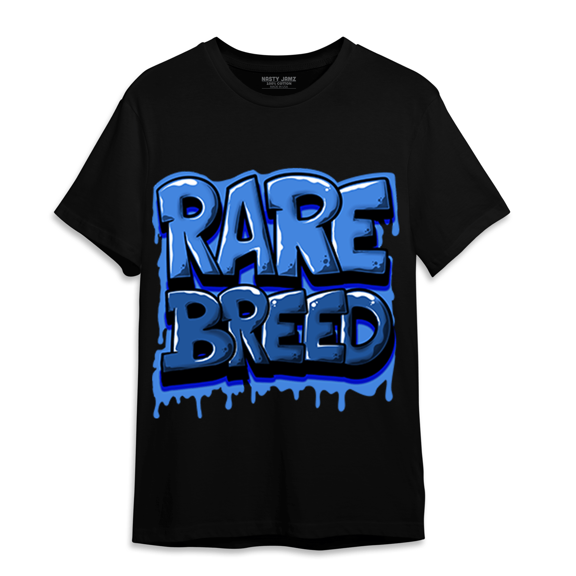 University Blue Toe 1s T Shirt Match Rare Breed - NastyJamz