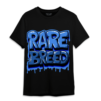 University Blue Toe 1s T Shirt Match Rare Breed - NastyJamz