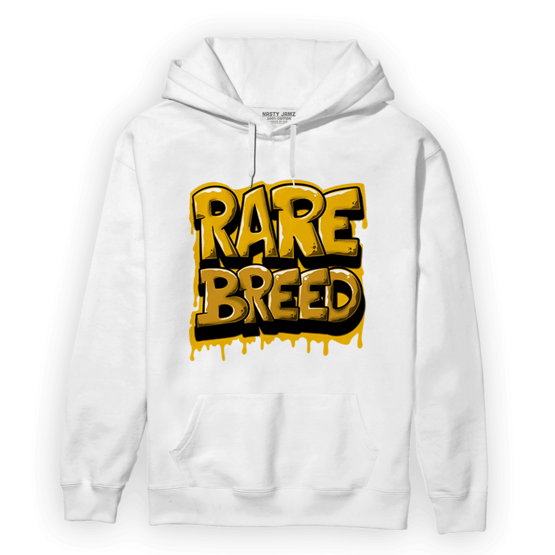 Yellow Ochre 1s Hoodie Match Rare Breed - NastyJamz