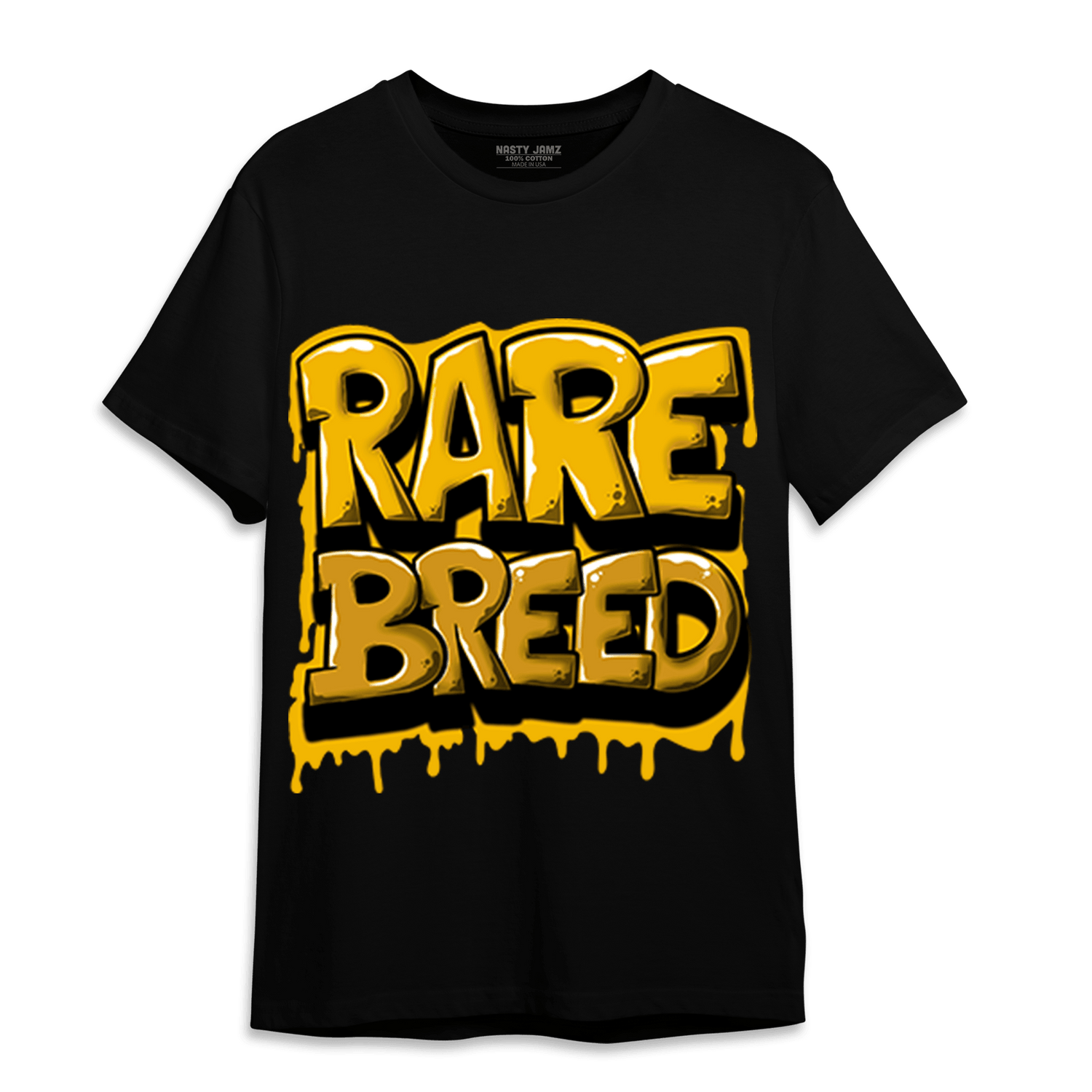 Yellow Ochre 1s T Shirt Match Rare Breed - NastyJamz