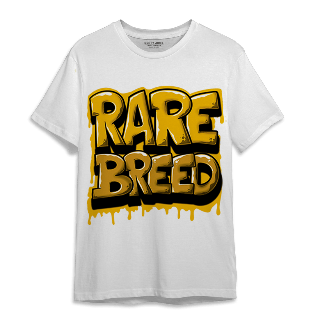 Yellow Ochre 1s T Shirt Match Rare Breed - NastyJamz