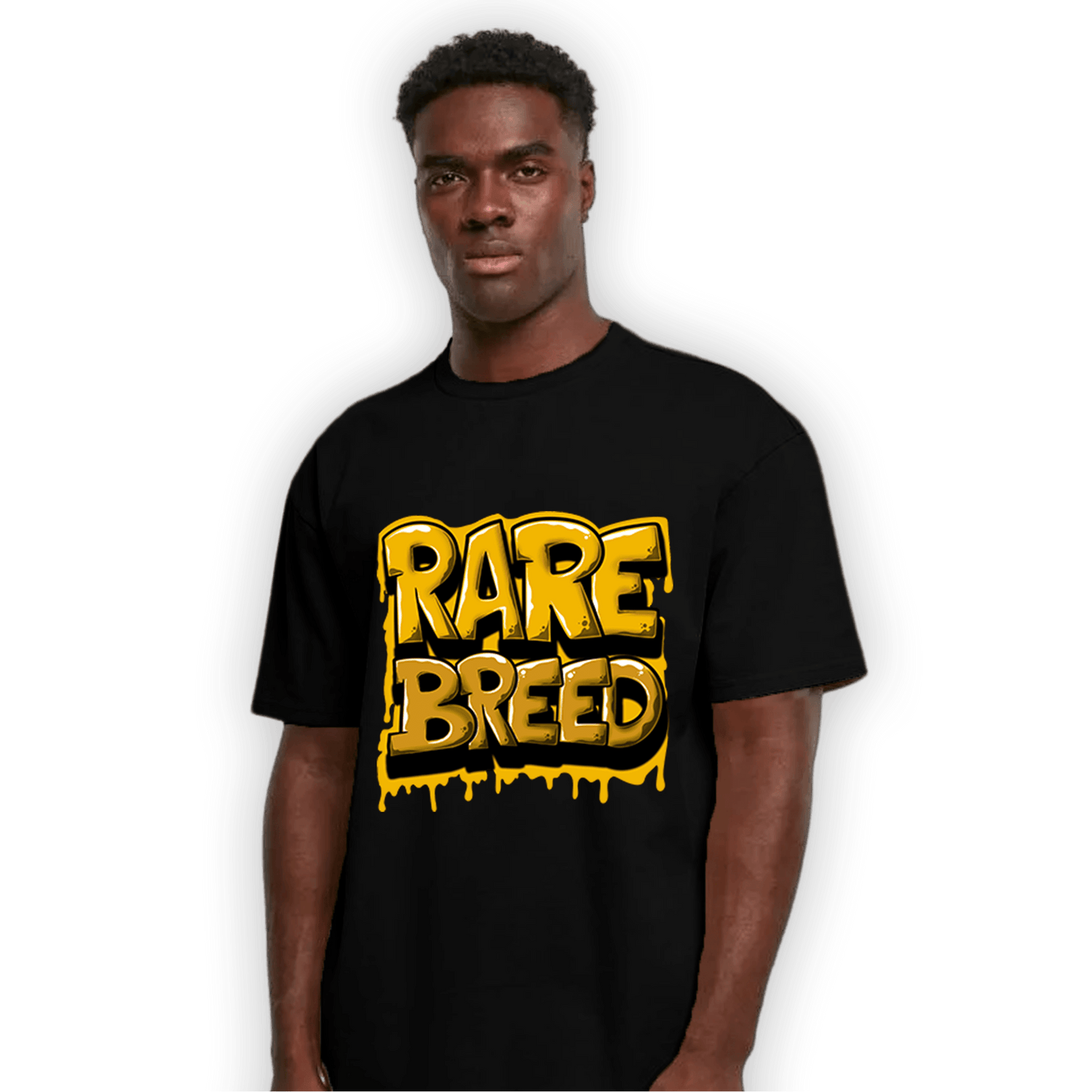 Yellow Ochre 1s T Shirt Match Rare Breed - NastyJamz