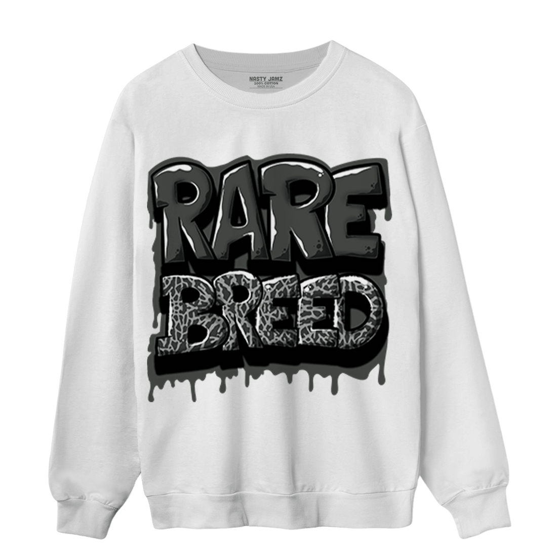 Fear Pack 3s Sweatshirt Match Rare Breed - NastyJamz