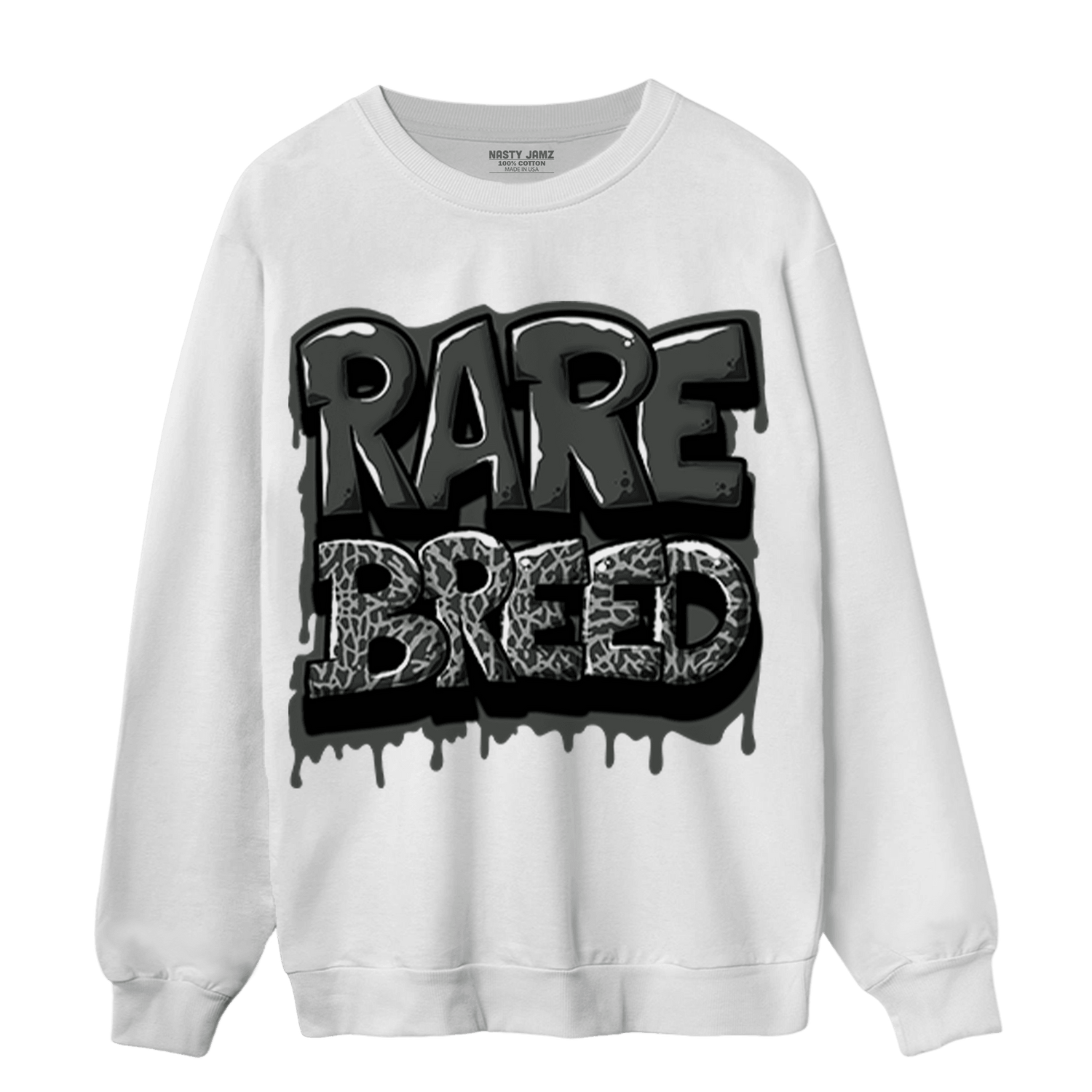 Fear Pack 3s Sweatshirt Match Rare Breed - NastyJamz