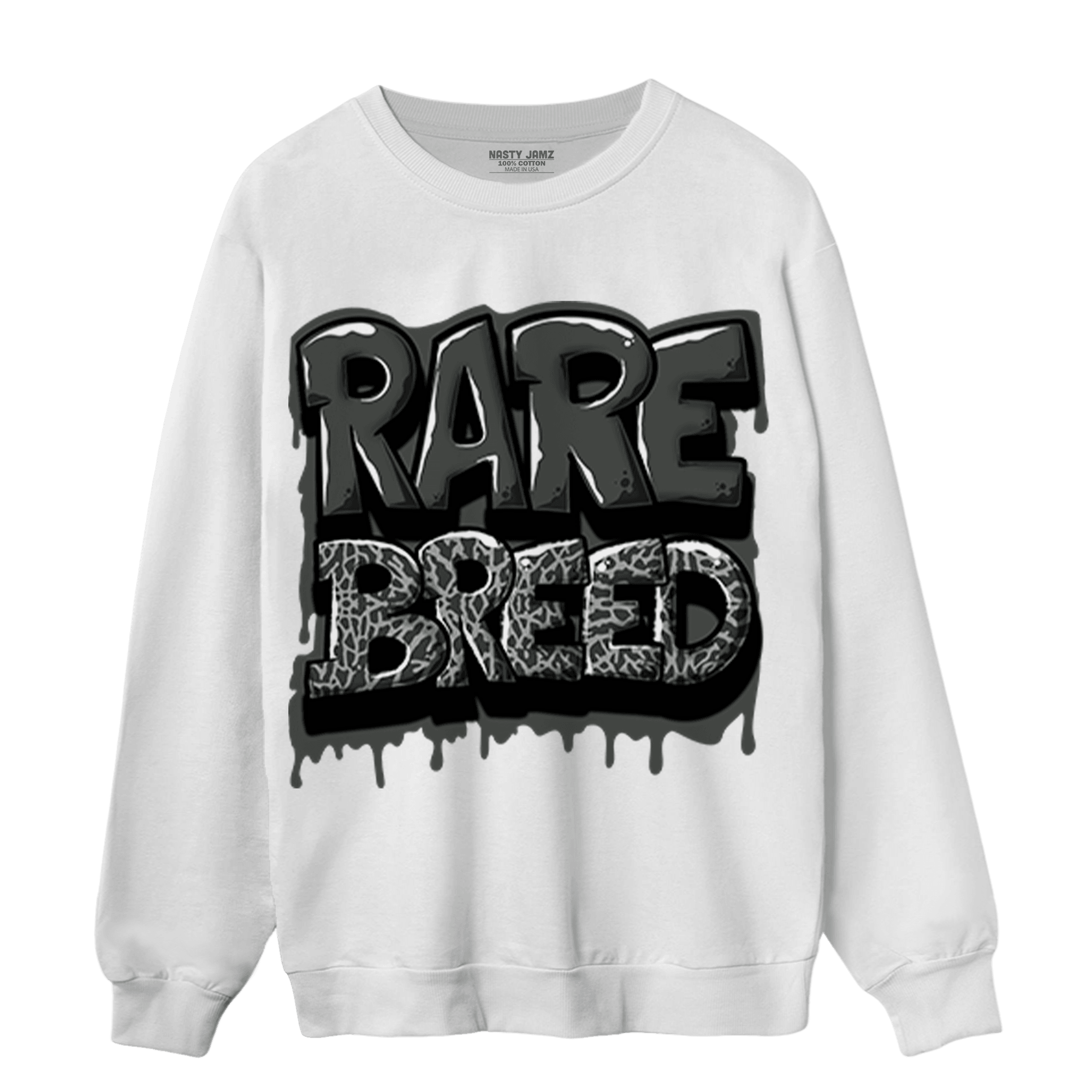 Fear Pack 3s Sweatshirt Match Rare Breed - NastyJamz