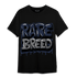 White Navy 3s T Shirt Match Rare Breed - NastyJamz