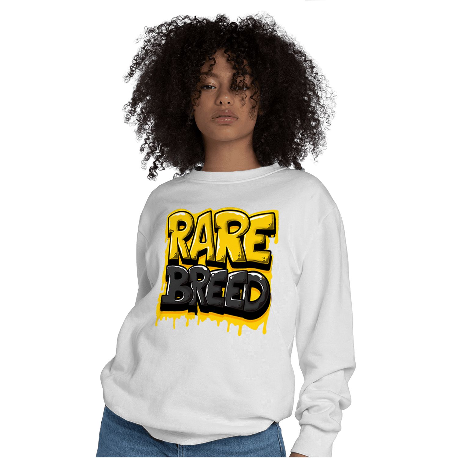 Thunder 4s Sweatshirt Match Rare Breed - NastyJamz