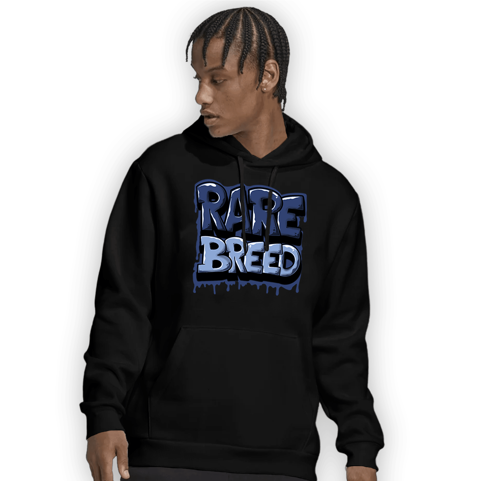 Midnight Navy 5s Hoodie Match Rare Breed - NastyJamz