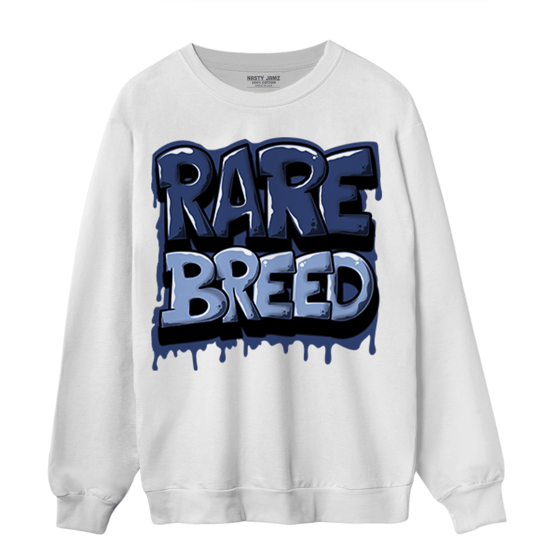 Midnight Navy 5s Sweatshirt Match Rare Breed - NastyJamz