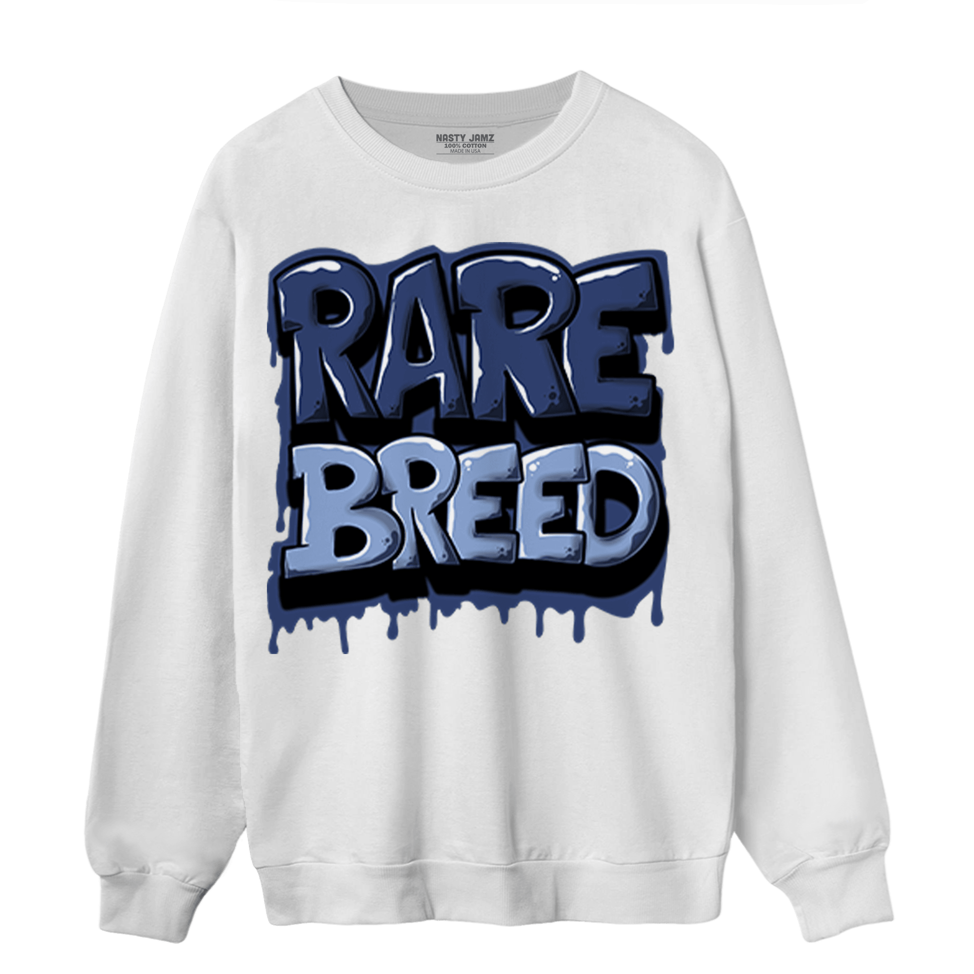Midnight Navy 5s Sweatshirt Match Rare Breed - NastyJamz