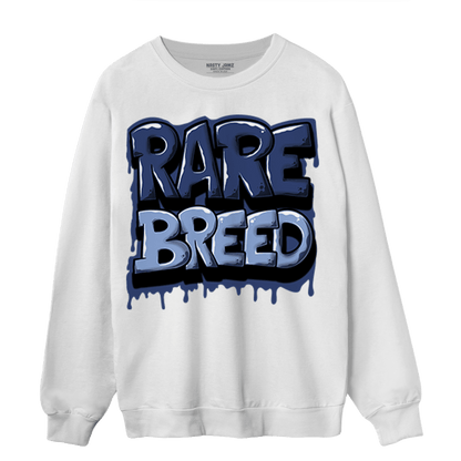 Midnight Navy 5s Sweatshirt Match Rare Breed - NastyJamz