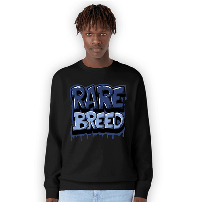 Midnight Navy 5s Sweatshirt Match Rare Breed - NastyJamz