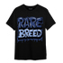 Midnight Navy 5s T Shirt Match Rare Breed - NastyJamz