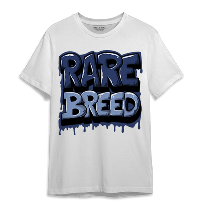 Midnight Navy 5s T Shirt Match Rare Breed - NastyJamz