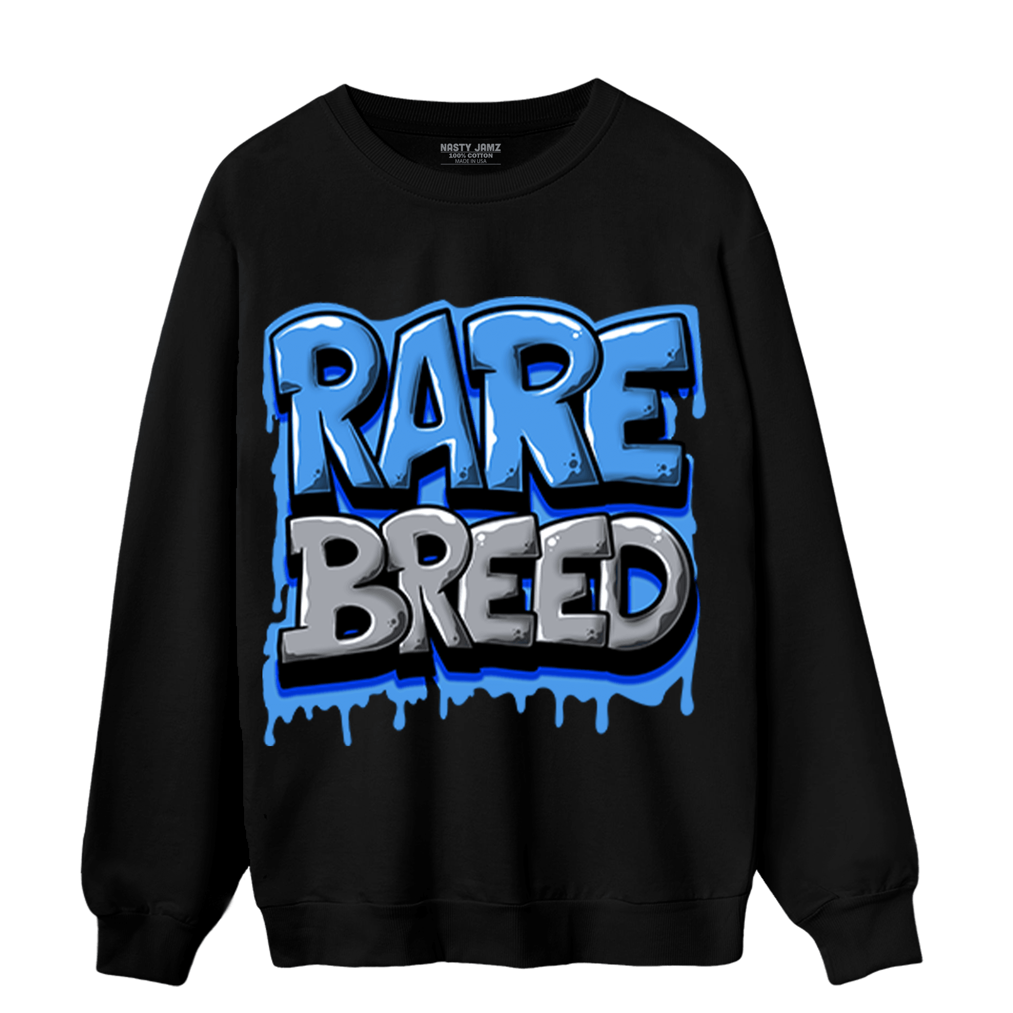 University Blue 5s Sweatshirt Match Rare Breed - NastyJamz