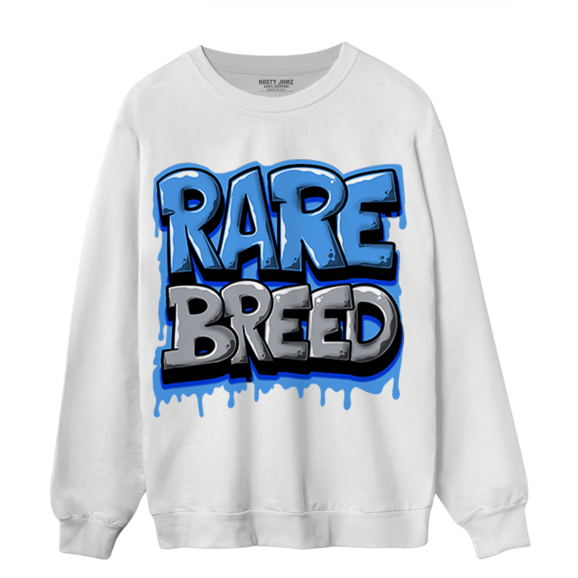 University Blue 5s Sweatshirt Match Rare Breed - NastyJamz