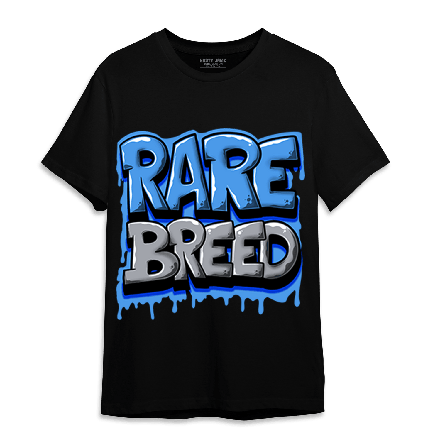 University Blue 5s T Shirt Match Rare Breed - NastyJamz