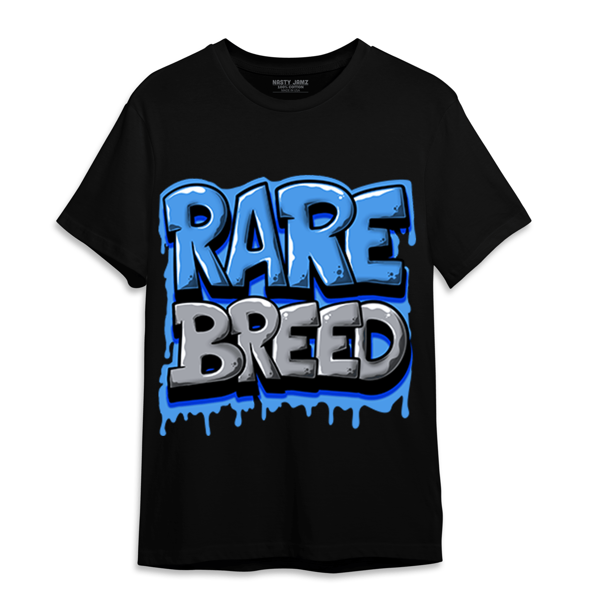 University Blue 5s T Shirt Match Rare Breed - NastyJamz