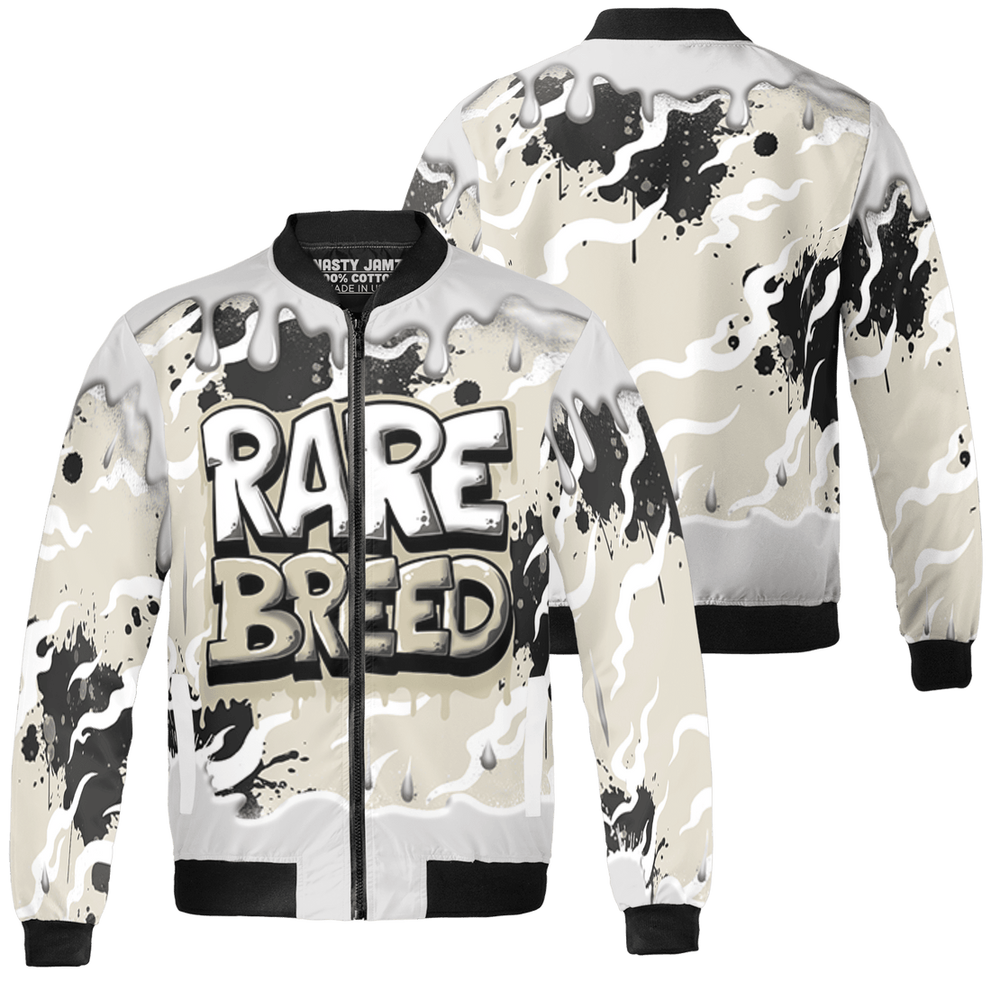 Gratitude 11s Jacket Match Rare Breed 3D All-Over Print Drippin - NastyJamz